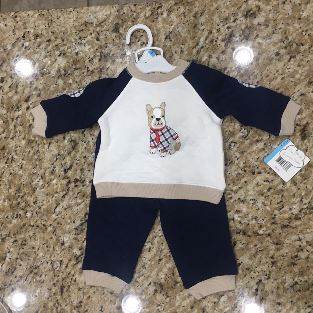 Infant boys two piece outfit
